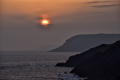 GA149 Fading Sun Langland Cliffs