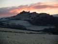 WSC21 Winter Dawn Carreg Cennen Castle